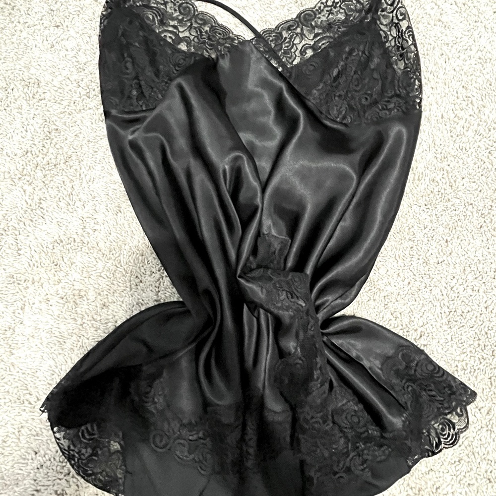 Fredrick’s of Hollywood satin slip